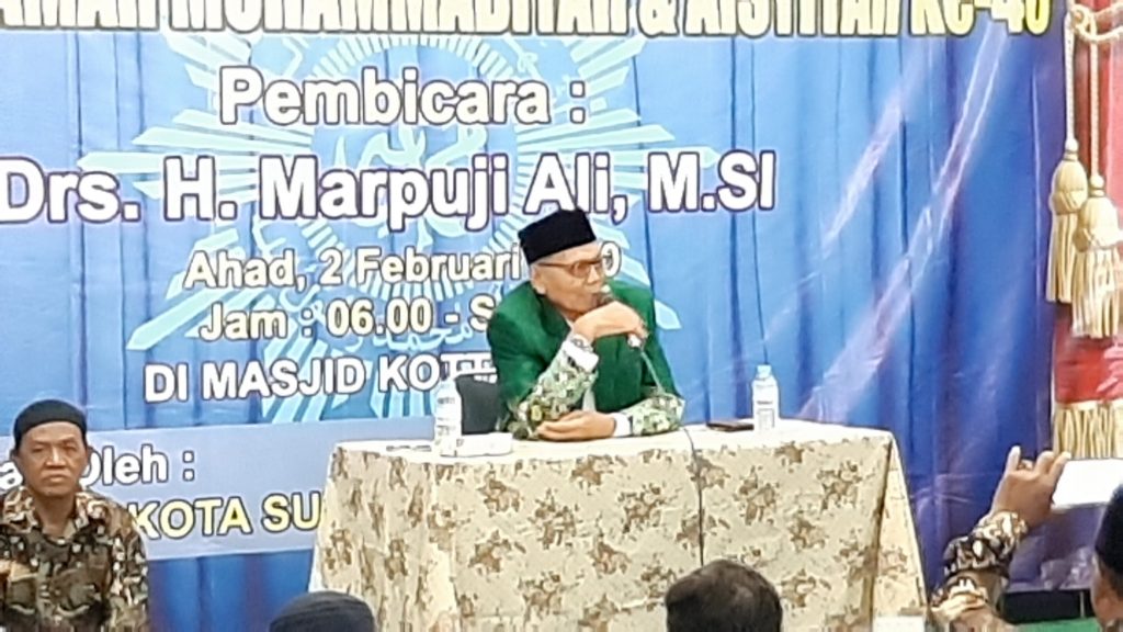 Marpuji Ali Ajak Warga Muhammadiyah Sukseskan Muktamar Muhamamadiyah dan Aisiyah ke-48