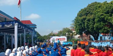 Suasana Apel Pembukaan Jambore Nasional SAR Muhammadiyah