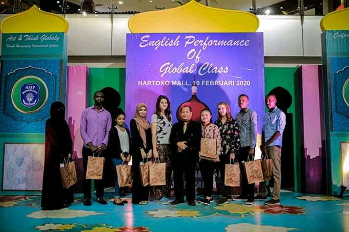 MAHASISWA 3 BENUA MERIAHKAN AGENDA SMP MUH 7 SKA