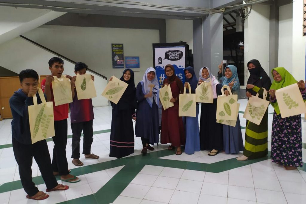 Jagongan Sampah Ecoprint untuk Ecofrendly