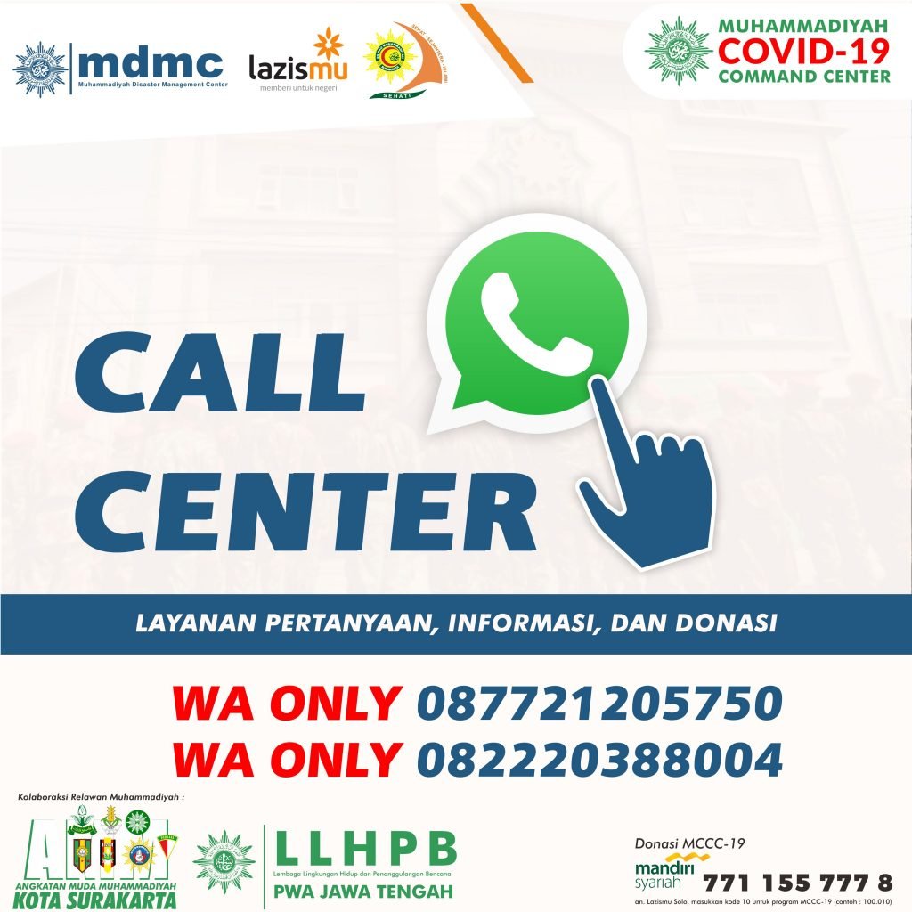 LAWAN CORONA, ANAK MUDA MUHAMMADIYAH BENTUK MCCC