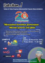 Peluncuran 20 Buku dalam Tafakur Perguruan Muhammadiyah Program Khusus Kottabarat