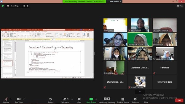 Refleksi Program LLHPB PP ‘Aisyiyah 2015 – 2020