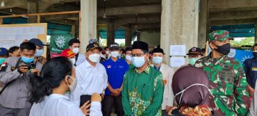 Menteri Kabinet Indonesia Maju Kunjungi Pos Koordinasi Muhammadiyah Di Mamuju