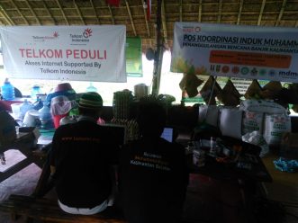 Tanggap Darurat Banjir, MDMC Kalimantan Selatan Didukung Layanan Internet Gratis