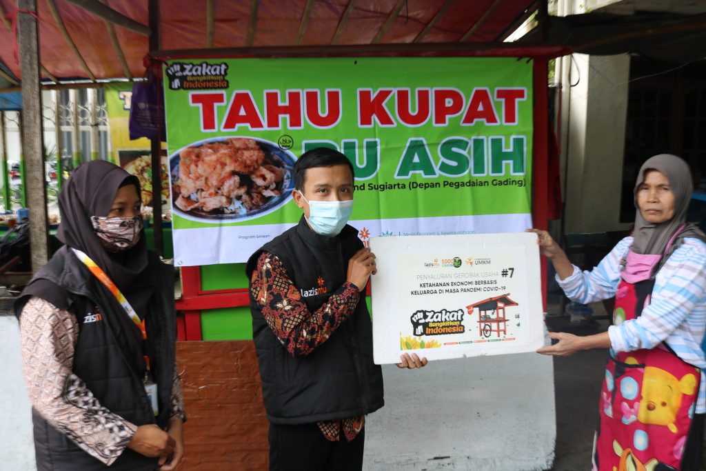 SATU LAGI, PENERIMA GEROBAK USAHA JELANG RAMADHAN