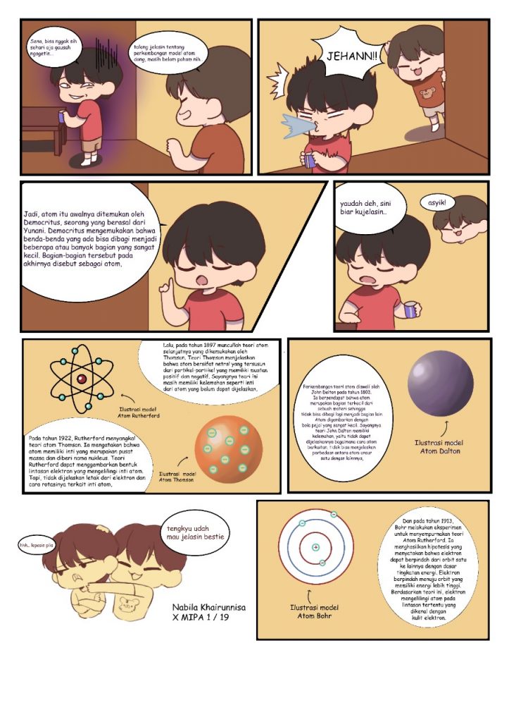 Kreatif! Pahami Materi Pembelajaran Melalui Komik di SMA Muhammadiyah PK Kottabarat