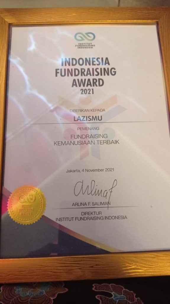 Alhamdulillah! Lazismu Torehkan Prestasi Dengan Raih Penghargaan di Ajang IFA 2021