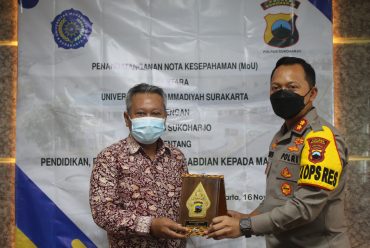 UMS Lakukan MoU dengan POLRES Sukoharjo