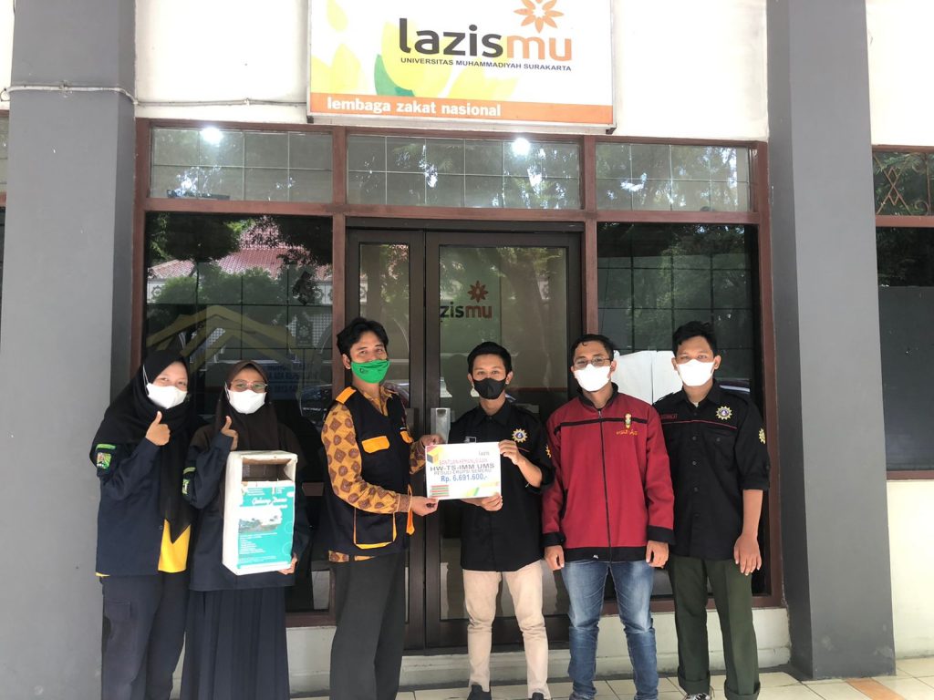 Hizbul Wathan, IMM dan Tapak Suci Gandeng LAZISMU UMS Dalam Aksi Galang Dana Korban Erupsi Semeru