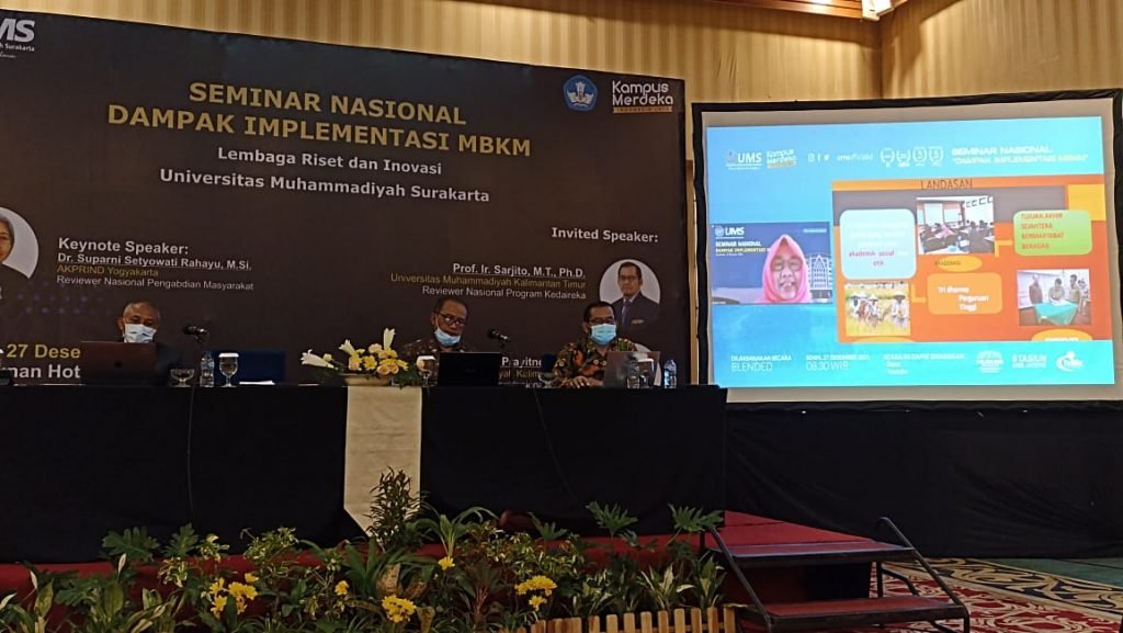 Program Merdeka Belajar Kampus Merdeka Jadi Salah Satu Akselerasi Visi Misi UMS