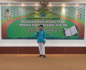 Keren! Faiq Siswa SMA Muhammadiyah PK Meraih Juara 3 Lomba Musabaqoh Murottal Al-Qur’an Irama Nahawand