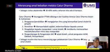 UMS  Implementasikan Catur Dharma Perguruan Tinggi Lewat Qiyamul Lail