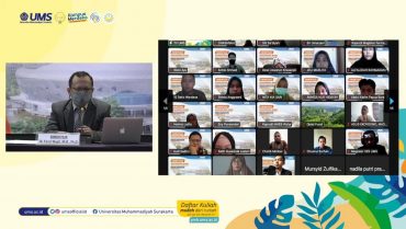 179 Mahasiswa Sekolah Pascasarjana UMS Ikuti Orientasi Mahasiswa Baru Semester Genap Tahun 2021/2022