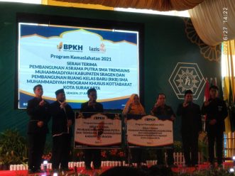 SMA Muhammadiyah PK Kottabarat Mendapat Bantuan RKB dari BPKH dan Lazismu
