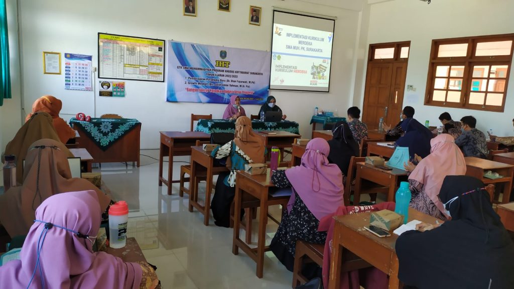 SMA Muhammadiyah PK Menuju Pembelajaran dengan Paradigma Baru