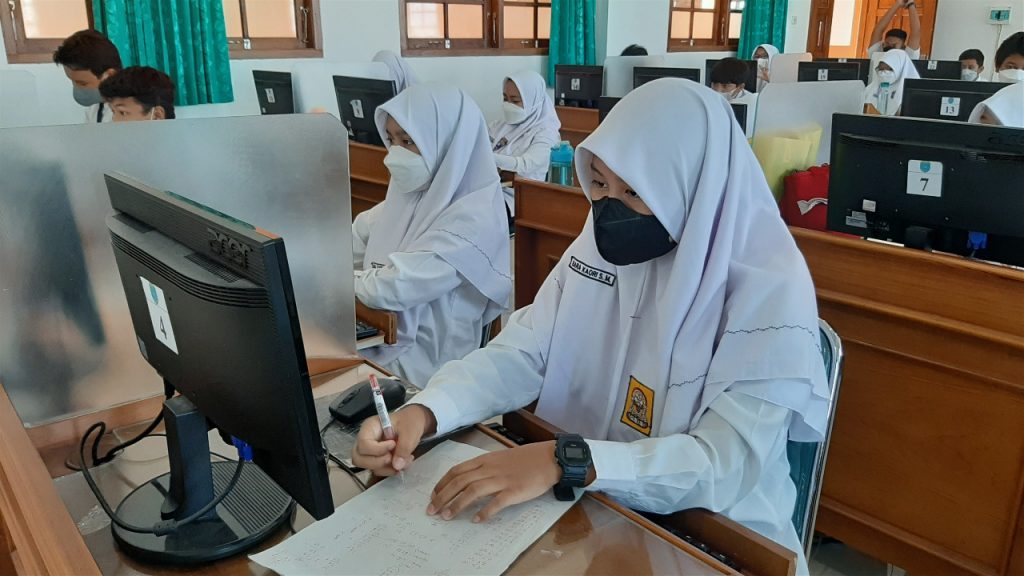 Maksimalkan ANBK, SMP Muhammadiyah PK Kottabarat Gelar Try Out AKM