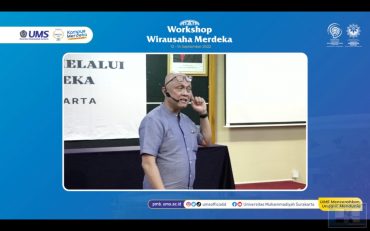 Founder Akeyodia Motivasi Mahasiswa UMS Dalam Berwirausaha