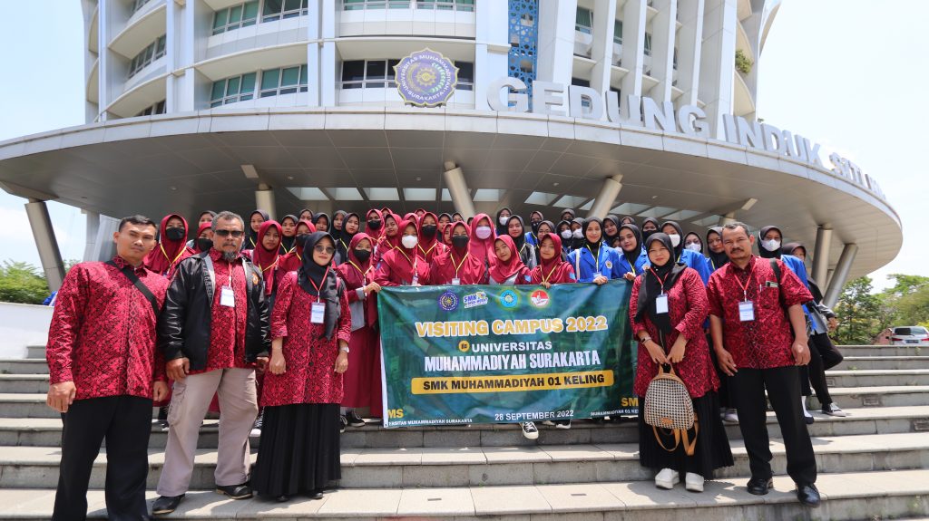 Berikan Wawasan Kepada Siswa, SMK Muhammadiyah 01 Keling Berkunjung ke UMS