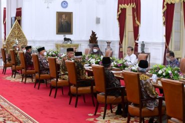 Presiden Joko Widodo Terima Pimpinan Pusat Muhammadiyah
