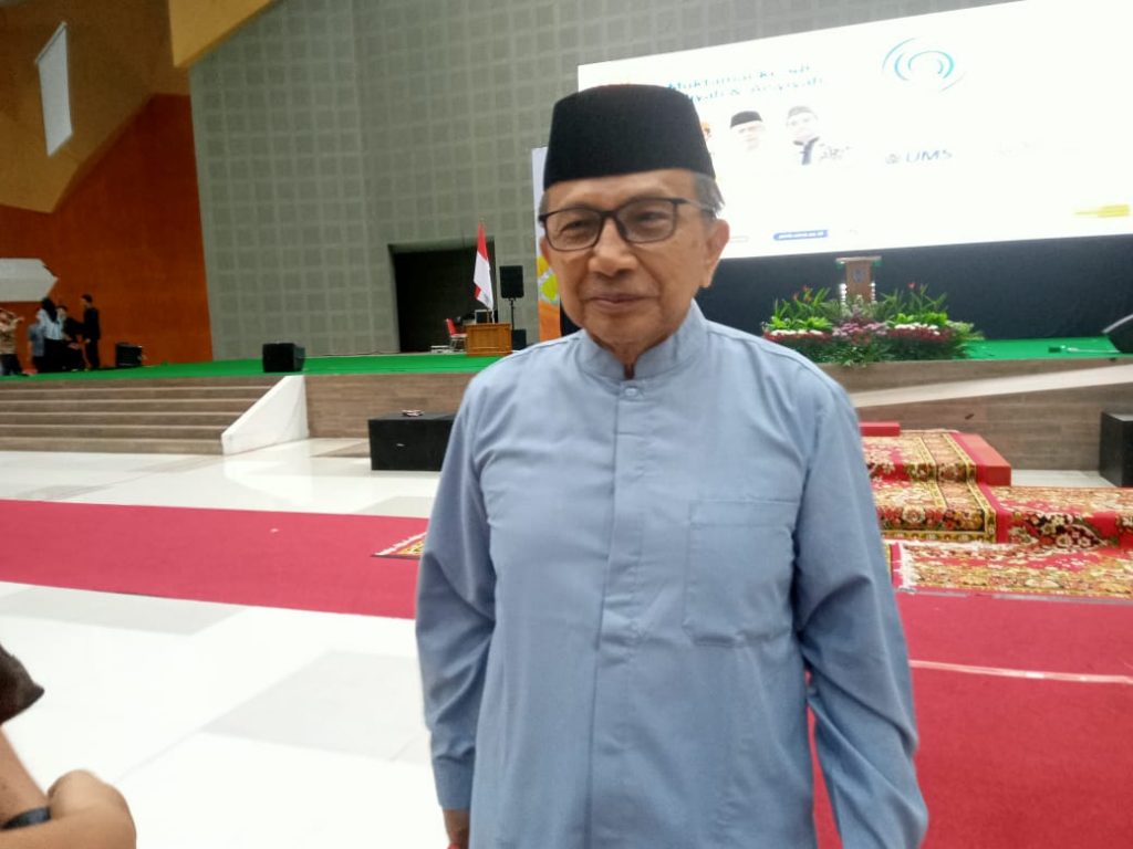 Dahlan Rais Sampaikan Dua alasan Tablig Akbar Muktamar Muhammadiyah dan Aisyiyah ke 48 Hadirkan pembicara Ustadz Adi Hidayat