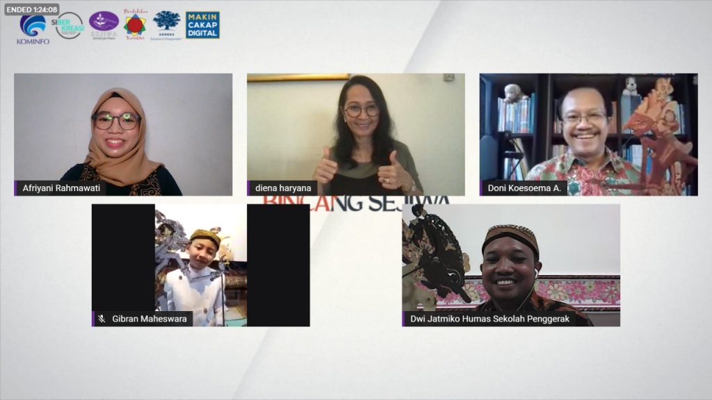 Gibran si Dalang Cilik Ikuti Bincang Sejiwa Episode 90