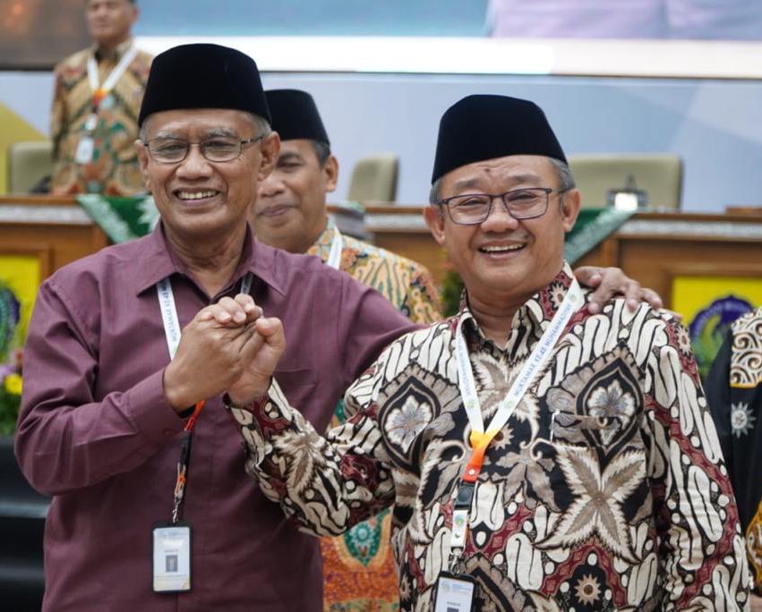 Haedar Nashir dan Abdul Mu’ti Kembali Pimpin Muhammadiyah