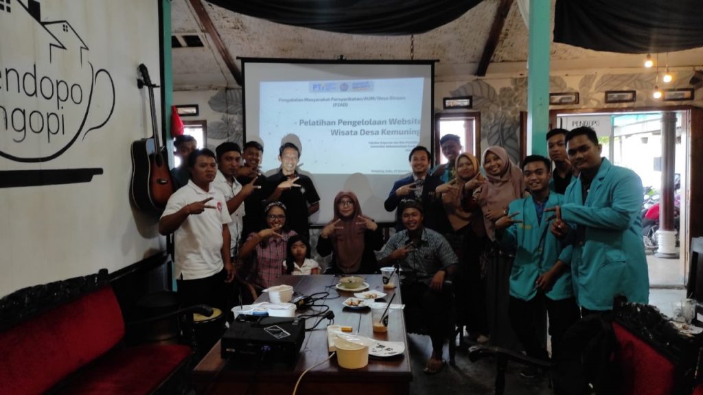 P2AD UMS Adakan Pelatihan Pengelolaan Web Wisata Desa Kemuning