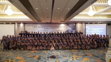 117 Mahasiswa Ikuti Upacara Sumpah Profesi Fisioterapis untuk Angkatan 6 FIK UMS
