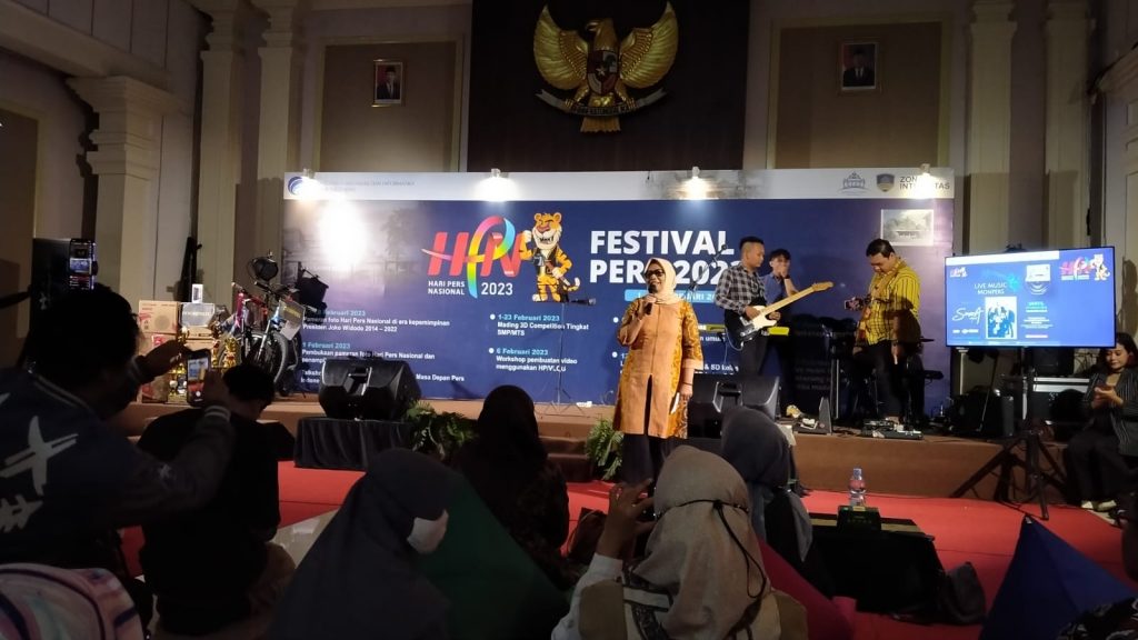 Penutupan Festival Pers 2023 Penuh Kejutan Doorprize