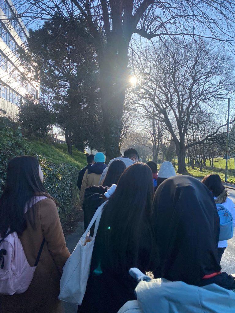 Orientasi Belajar & Inspirasi di The Hoe, Inggris