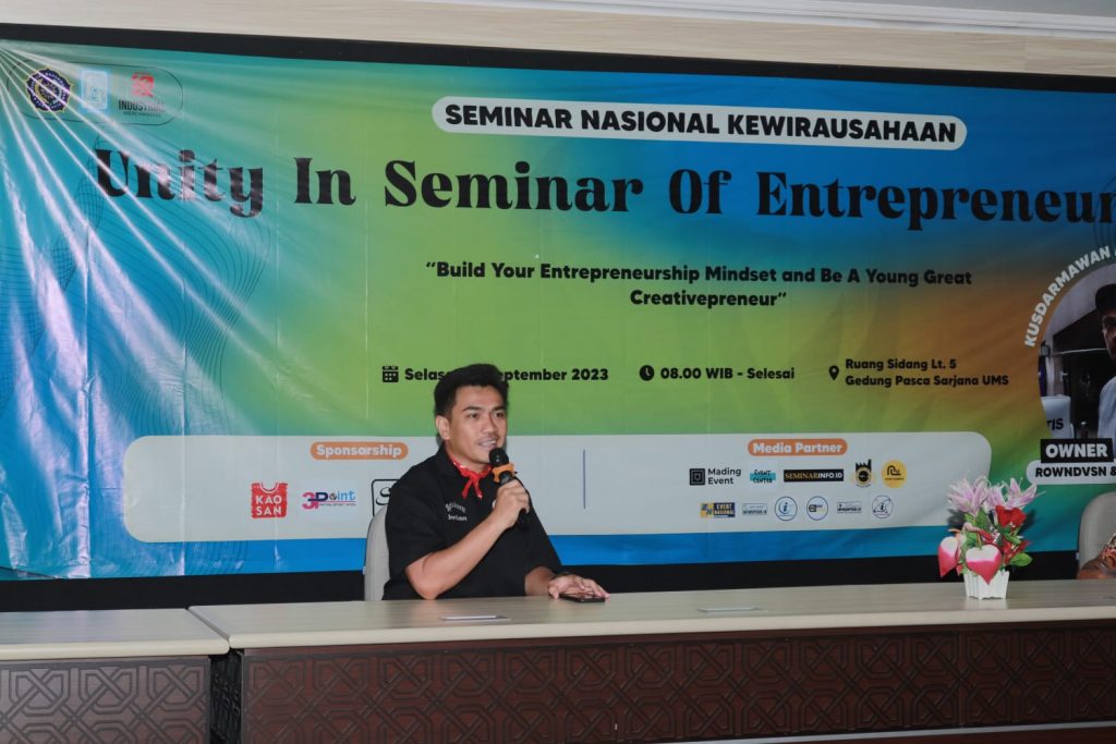 KMTI Gelar Unity In Seminar Of Enterpreneurship