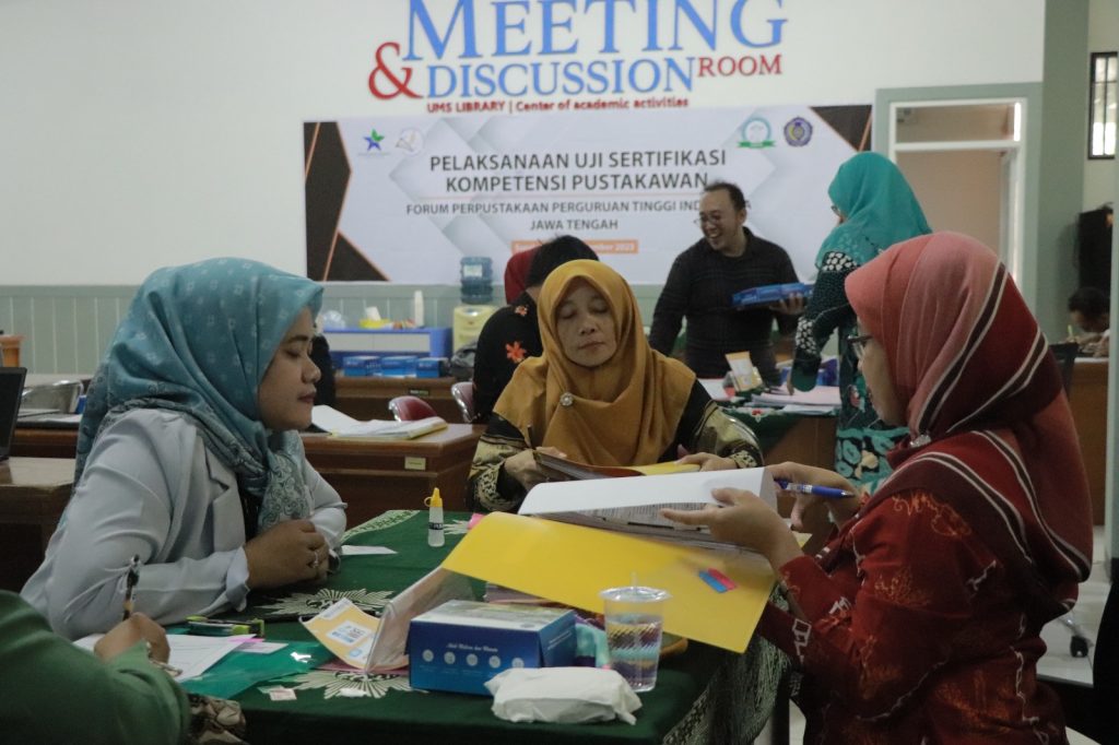 Penuhi Syarat, LSP Gelar Uji Sertifikasi Pustakawan di UMS