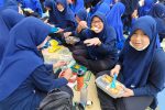 Edukasi Kesehatan dan Pupuk Kebersamaan, Siswa SMP Muhammadiyah PK Sarapan Bersama Menu 4 Sehat 5 Sempurna
