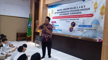 Baitul Arqam Kuatkan Pendidikan Karakter Murid SD Muhammadiyah PK Kottabarat