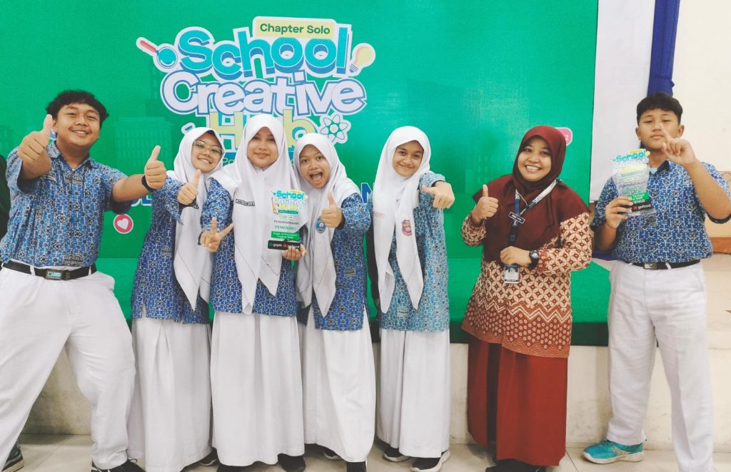 Siswa SMP Muhammadiyah PK Sabet Dua Juara School Creative Hub Gojek se-Soloraya