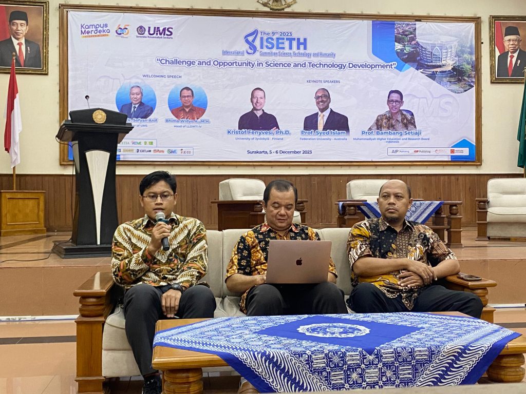 UMS Kumpulkan Peneliti tingkat Dunia pada Forum ISETH ke-9 di Solo