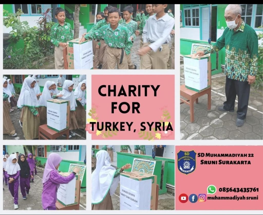 Pembiasaan Investasi Surga Keluarga Besar SD Muhammadiyah 22 Sruni