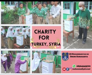 Pembiasaan Investasi Surga Keluarga Besar SD Muhammadiyah 22 Sruni