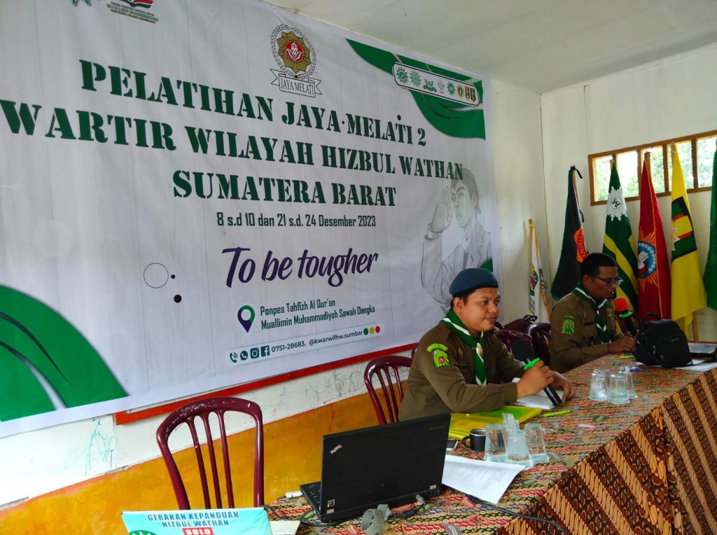 Cetak Pelatih HW Berkualitas, Kepala SD Muhammadiyah Alam Surya Mentari Isi Pelatihan Jaya Melati 2 Sumbar