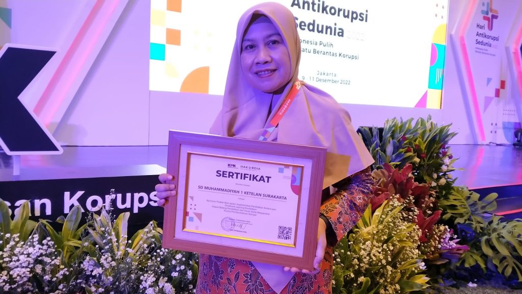 Kepala SD Muh 1 Solo Jadi Narasumber Kajian Nilai-Nilai Integritas di Kantor KPK