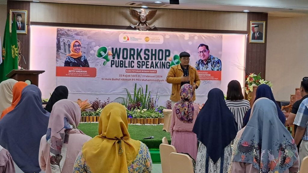 RS PKU Muhammadiyah Solo Latih Public Speaking untuk Petugas Rumah Sakit