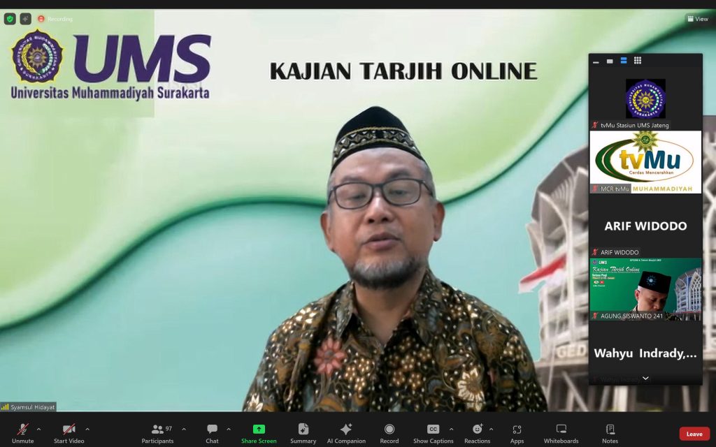 Sambut Bulan Ramadan, Ini Tuntunan Puasa Menurut Putusan Tarjih Muhammadiyah