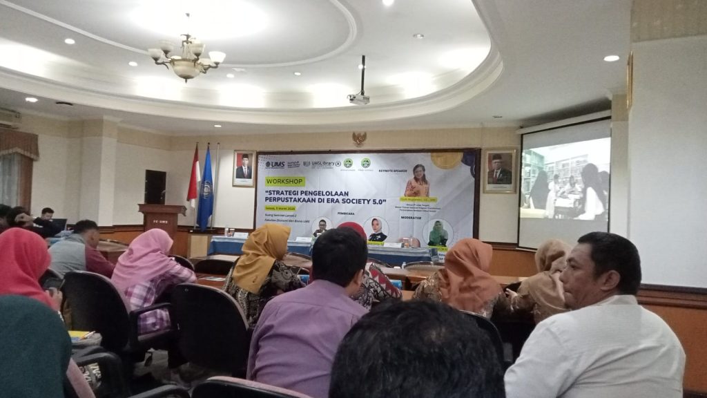 Pustakawan SD Muhammadiyah 2 Solo Ikuti Workshop Perpustakaan di UMS