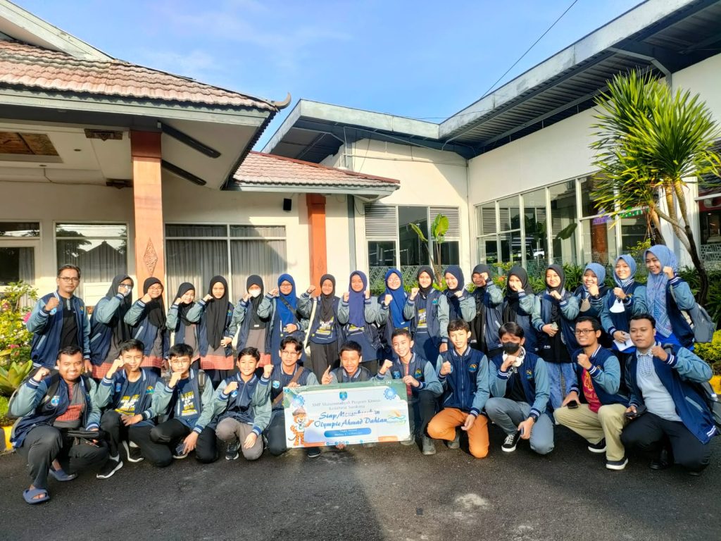 Kontingen SMP Muhammadiyah PK Solo Siap Berlaga di Olympicad 7 Bandung