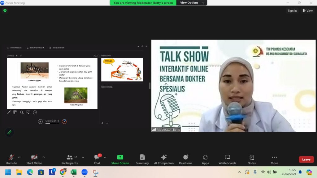 Awas, Demam Berdarah di Sekitar Kita…