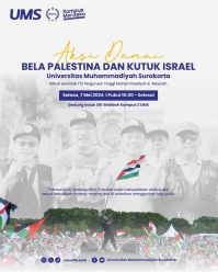 Besok, 172 PTMA se-Indonesia Serentak Selenggarakan Aksi Bela Palestina