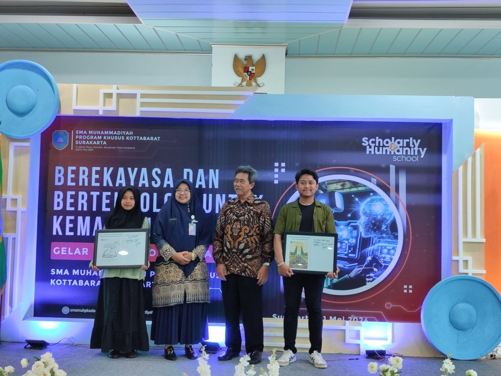 Ajang Gelar Karya, Siswa SMA Muh PK Luncurkan 2 Buku di Solo Technopark