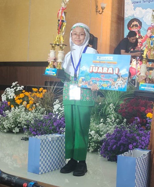 “Dido yang Baik Hati” Antarkan Balqis Raih Juara 1 Lomba Bercerita