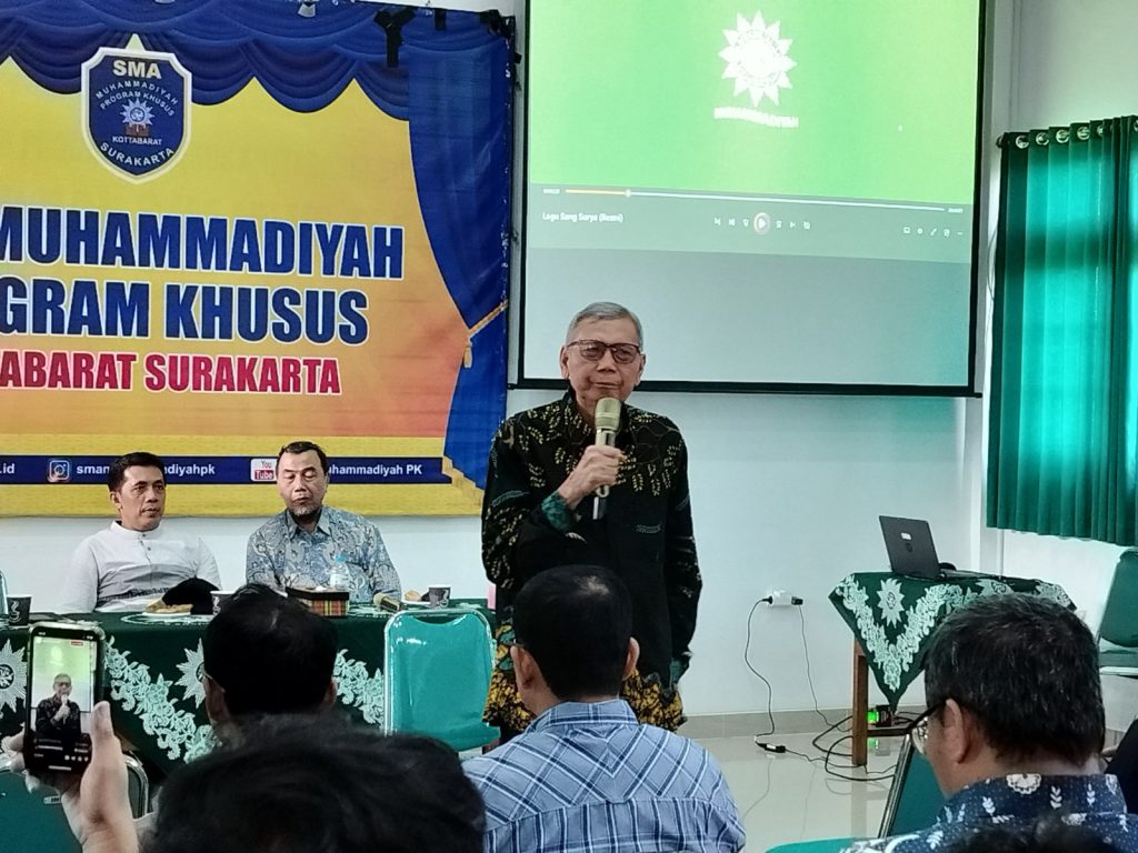 Marpuji Ali Ajak GTK Perguruan Muhammadiyah Kottabarat Istikamah